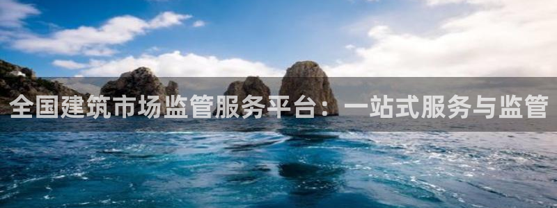 谈球吧体育赛事入口：全国建筑市场监管服务平台：一站式服务与监管